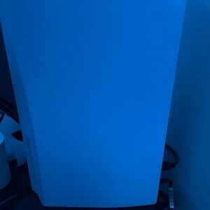 Sony Console in Blue and White